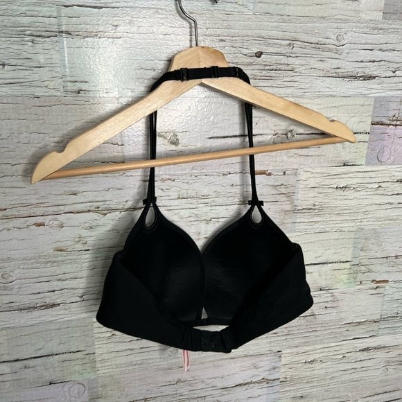 Victoria’s Secret plunge black bra size 34D - Picture 6 of 9
